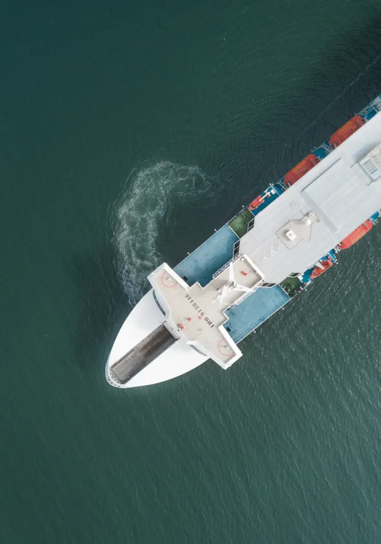 Mudança Internacional via Marítima